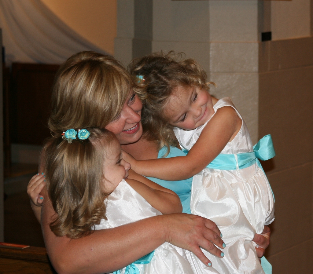 Julie and her girls